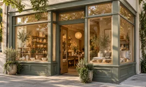 Illustrative independent neighborhood storefront